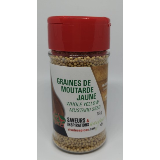 Graines de Moutarde Jaune 75g